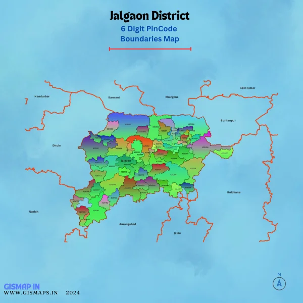 Jalgaon District Pincode Maps